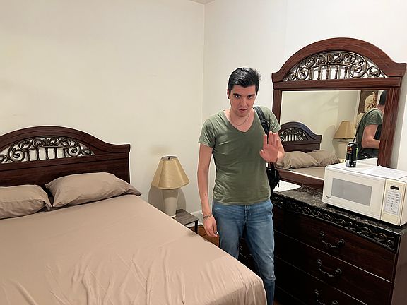 Bedroom area.