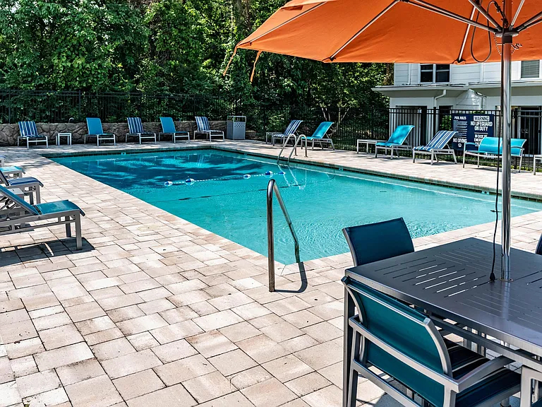 Swimming pool and sundeck