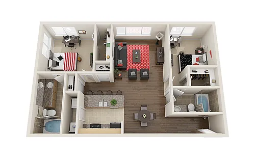 Floor plan B6