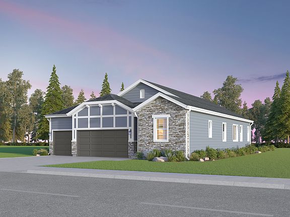 Mosaic 2 Elevation C at Barefoot Lakes in Firestone, CO