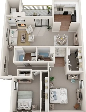 Two Bedrooms, Two Bathrooms, 1100 sqft, Patio/Balcony, Fireplace, Washer/Dryer Connections in Selected Homes Two Bedrooms, Two Bathrooms, 1100 sqft, Patio/Balcony, Fireplace, Washer/Dryer Connections in Selected Homes