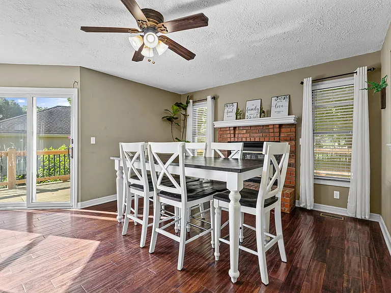 Dining Room, Fireplace 2
