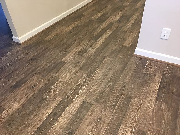 New laminate flooring
