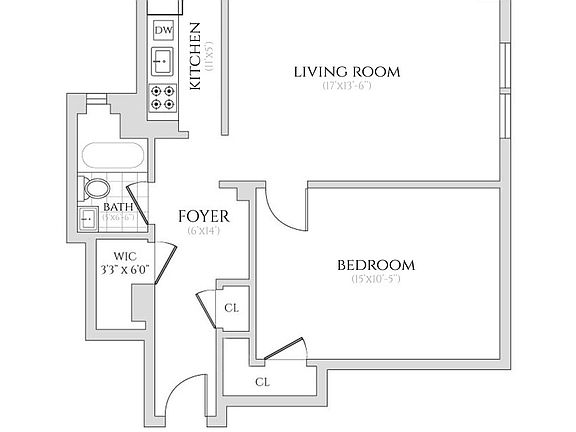 2nd image of 433 W 21st St APT 1D