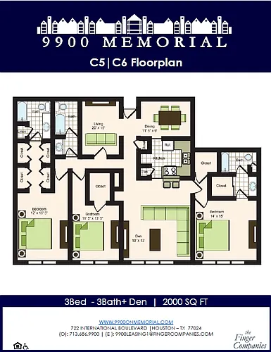 Floor plan C5 Upgrade