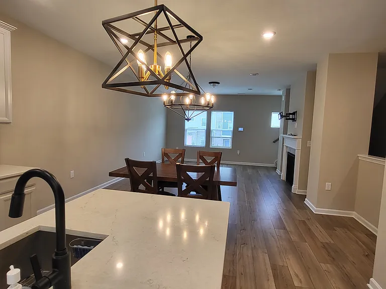 dining and living on 2nd floor