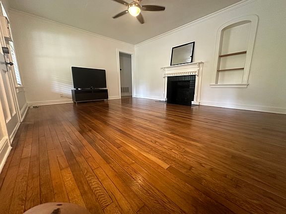 living room, different angle - through opening bedroom to the left, to the right bath, then kitchen
