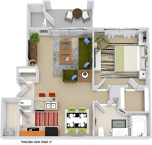 Floor plan Avon