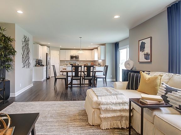 Bright open floorplan