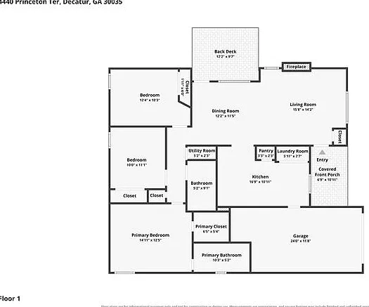 3 bed, 2.0 bath, 1322 sqft, $1,775 — Photo 2