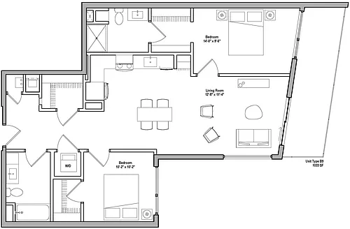 Floor plan B9