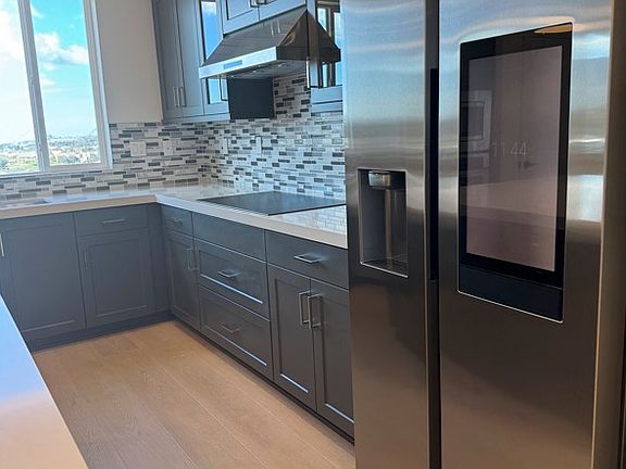 Smart refrigerator and Samsung Induction cooktop