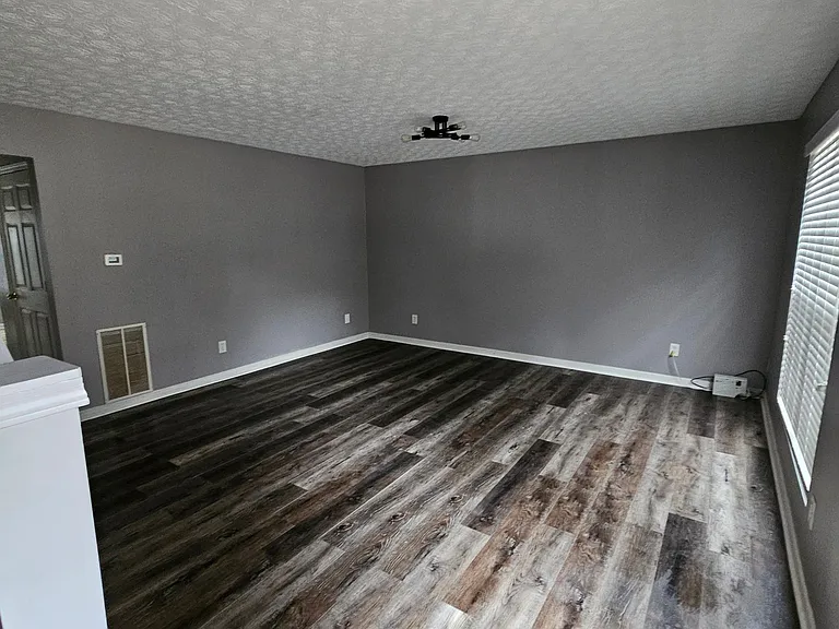Living room from front door