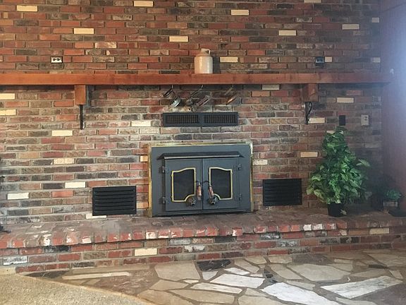 Fireplace in The Great Room 