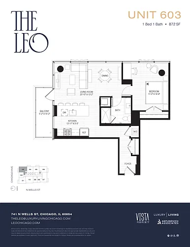 Floor plan 603