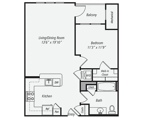 Floor plan A3-767
