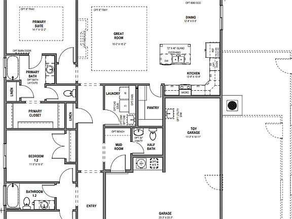 Main Level - Slab on Grade