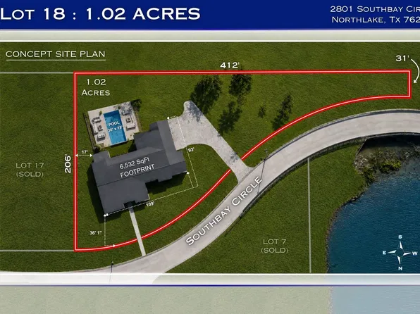 2801 Southbay Cir, Argyle, TX 76226