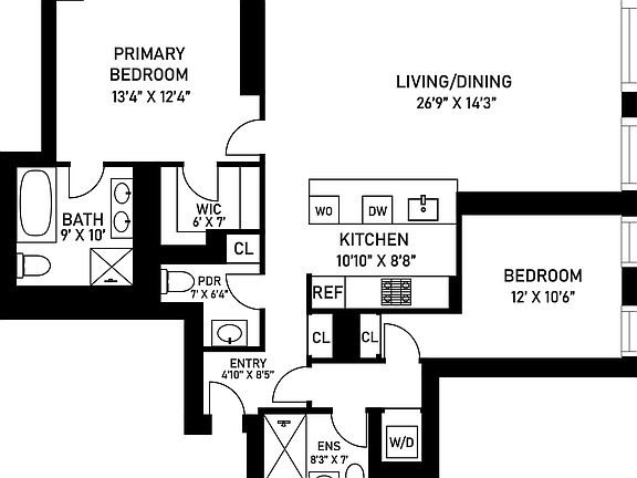 2nd image of 32 1st St #6C