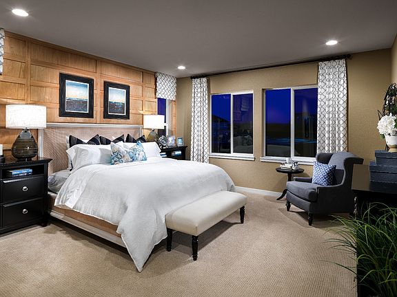 Plan 404 Master Bedroom