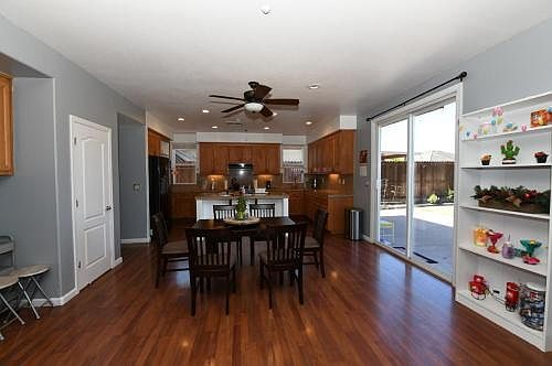 Dinning area to patio door. Floor 1