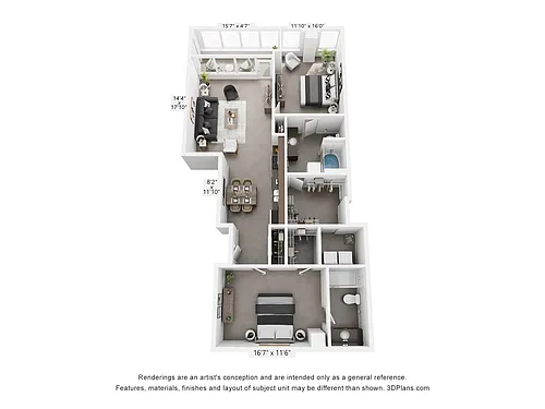 Floor plan B2