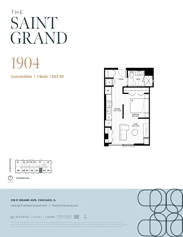 Floor plan 1904