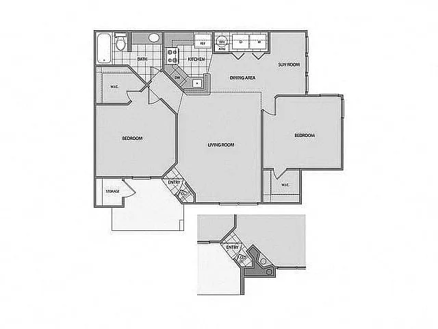 Floor plan Corona