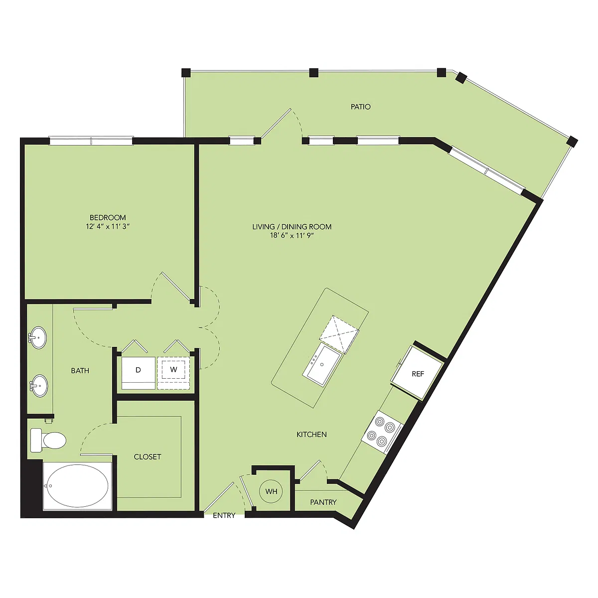 Floor plan A5-873sf