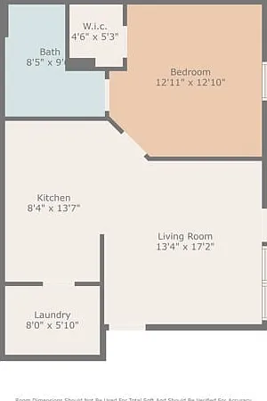 One Bedroom Dimensions One Bedroom Dimensions