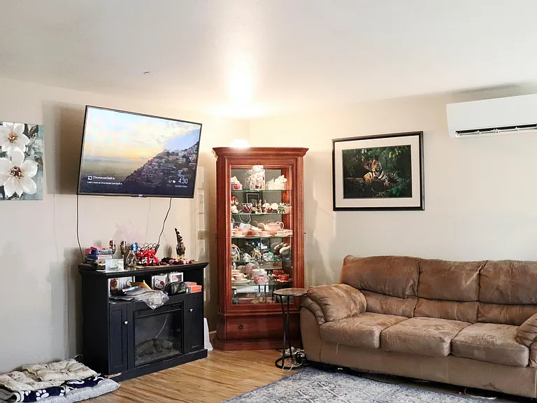 Living room with furnitures