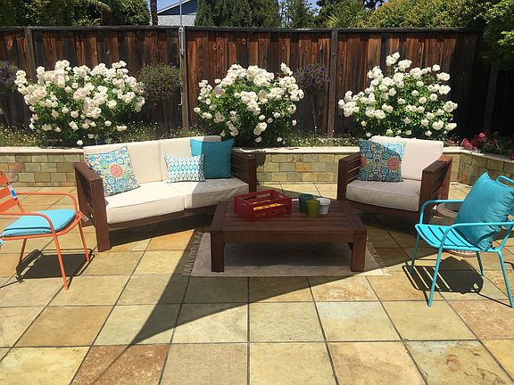 Private patio