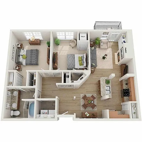 Floor plan Branbury