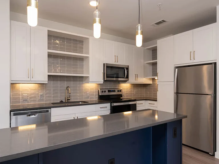 Kitchen with Stainless Steel Appliances