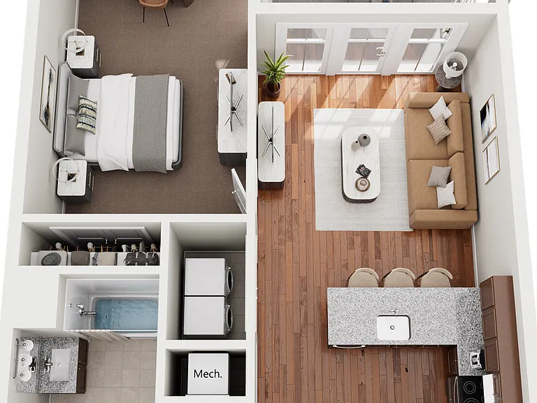 Barcelona floor plan City Block