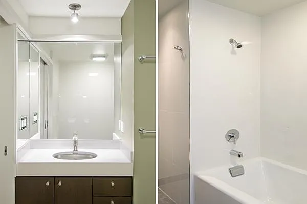 Primary Bathroom with Tub and Shower