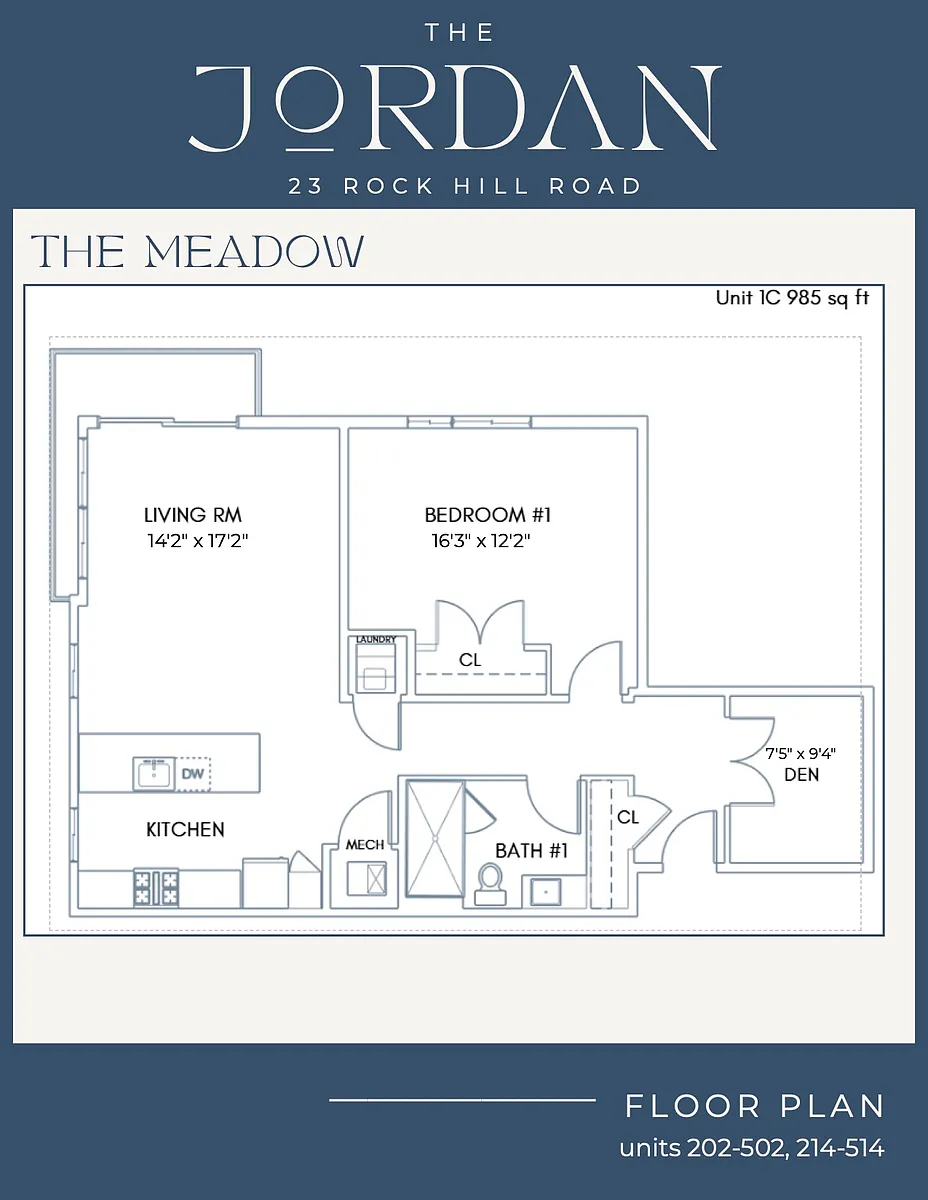 Floor plan The Meadow