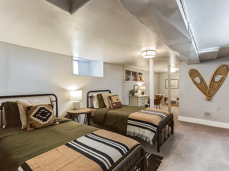 Cozy, quiet, and full of character_this twin room is ideal for guests of all ages.
