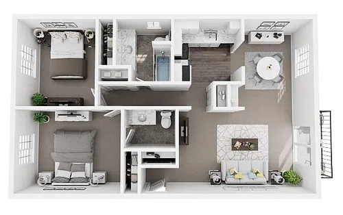 Floor plan Fairview Classic