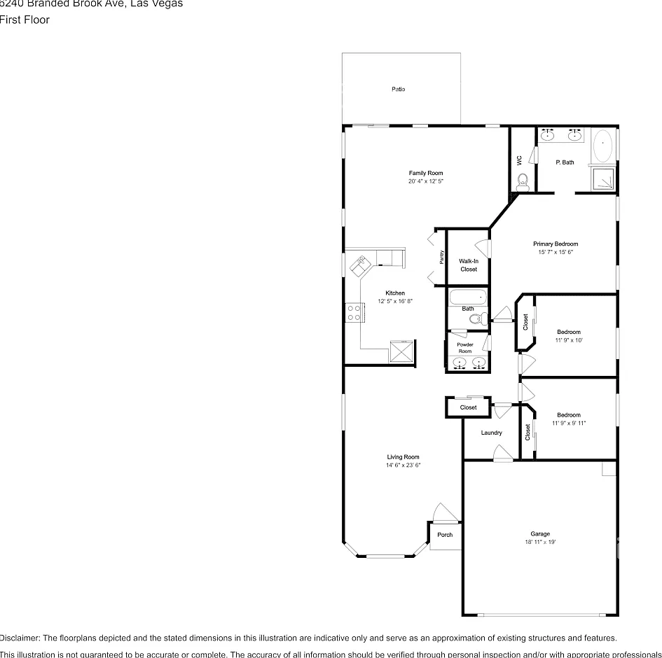6240 Branded Brook Ave Las Vegas, NV 89156 — Photo 2