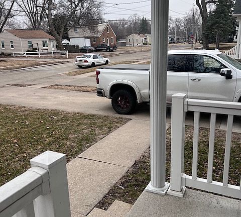 Private drive and front access