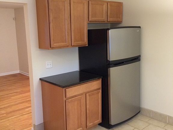 Unit comes with stainless steel refrigerator, gas burning ov