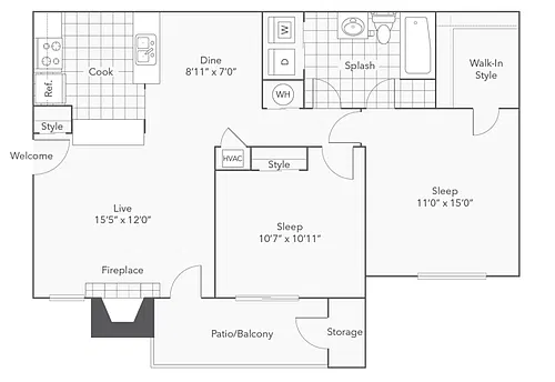 Floor plan Clifton
