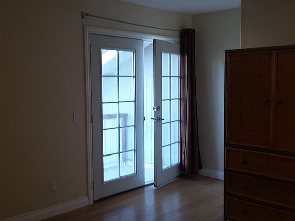 Master Bedroom. french door to Balcony