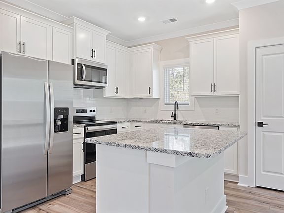 Each kitchen comes with brand-new appliances