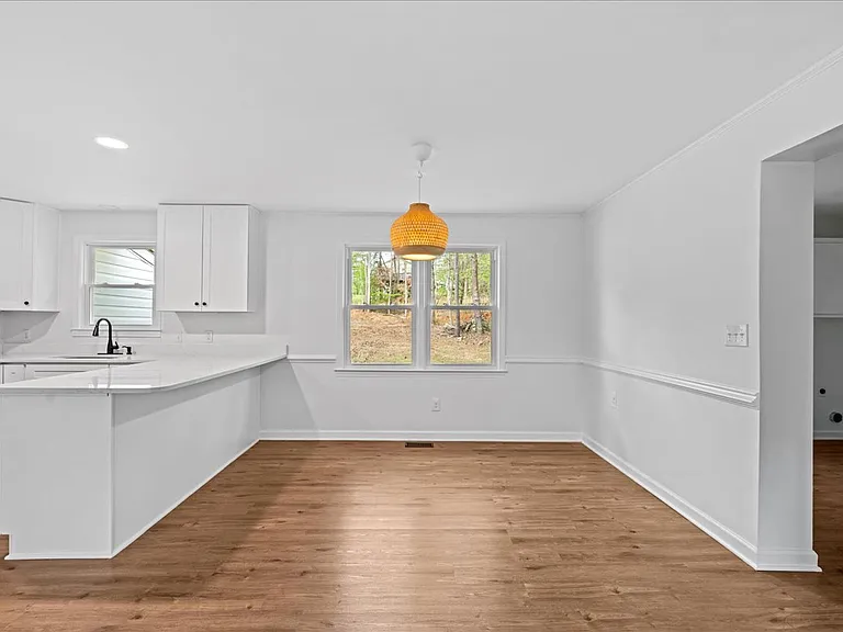 Dining Room w/ Room for Bar Stools at Counter