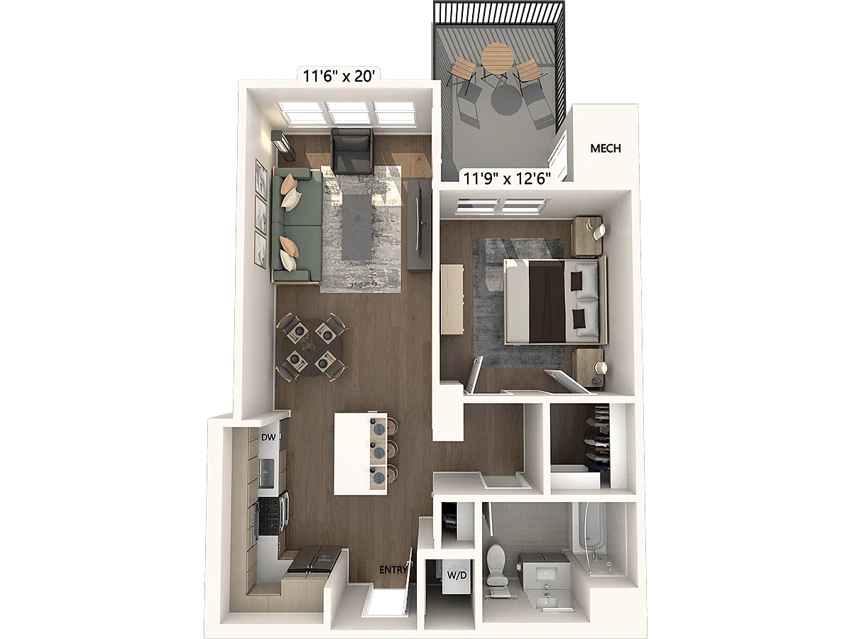 Floor plan A20