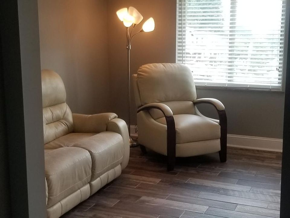 Living Room with ceramic tile floor