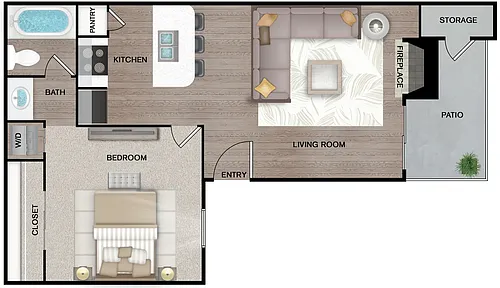Floor plan A1