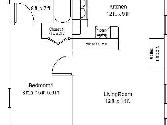 3rd image of 1435 W Blackhawk St #1R